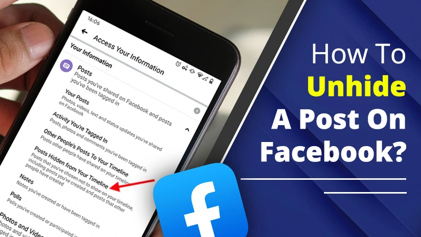 How To Unhide A Post On Facebook